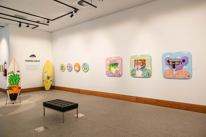 *SOLD* Floaty Carl the Cockie - Original Painting