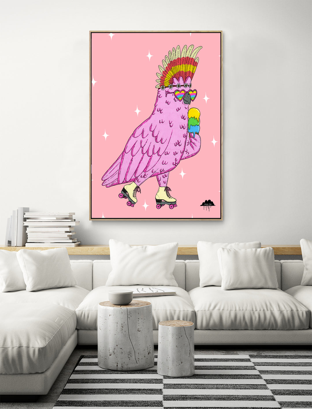 Carlie the Cockatoo - Fine Art Print