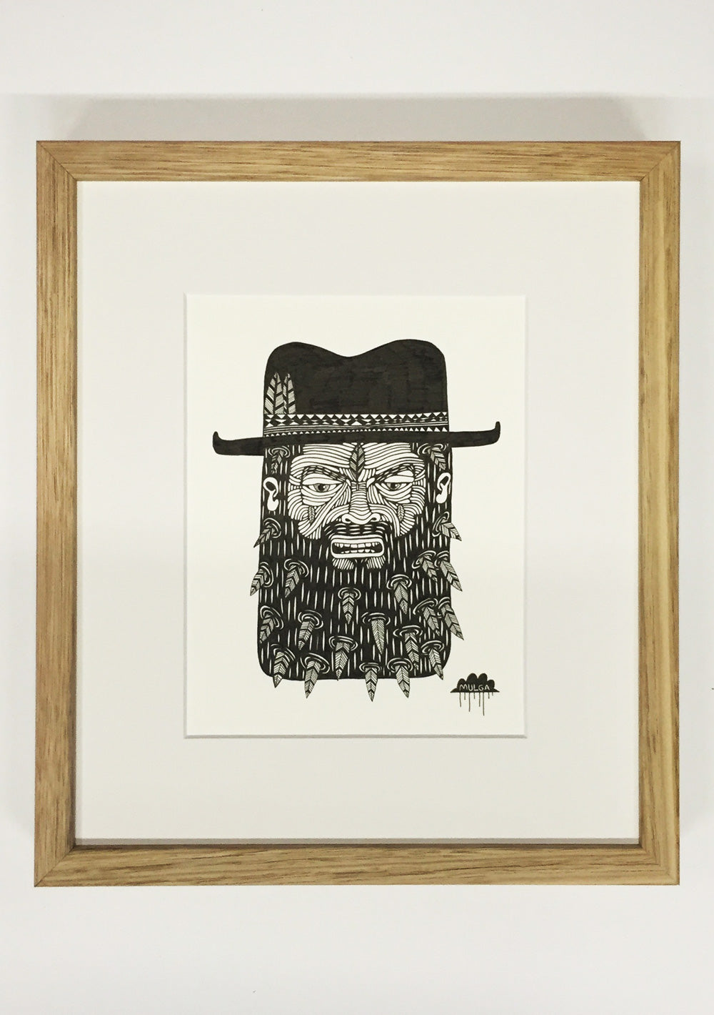 *SOLD* Featherbeard Felix - Original Painting