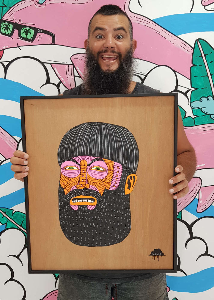 *SOLD* Bowl Cut Benson - Original Painting