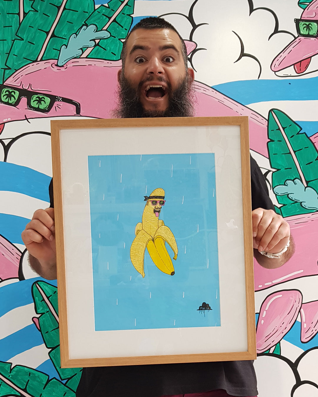 *SOLD* Bailey the Banana Bro - Original Painting