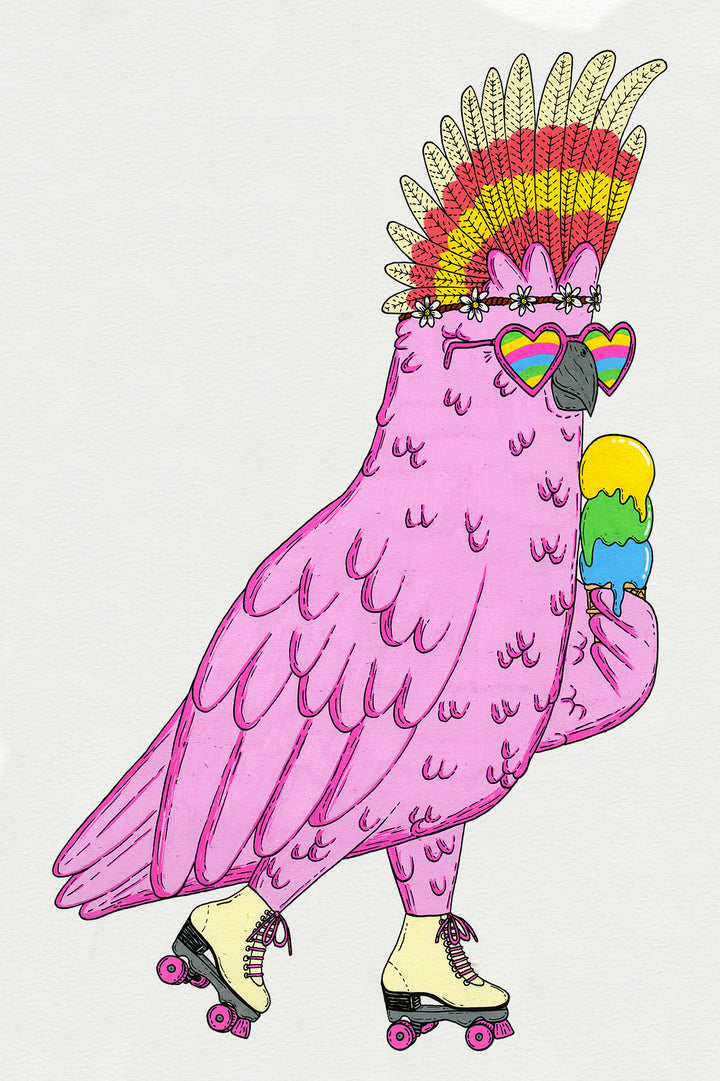 *SOLD* Carlie the Cockie  - Original Painting