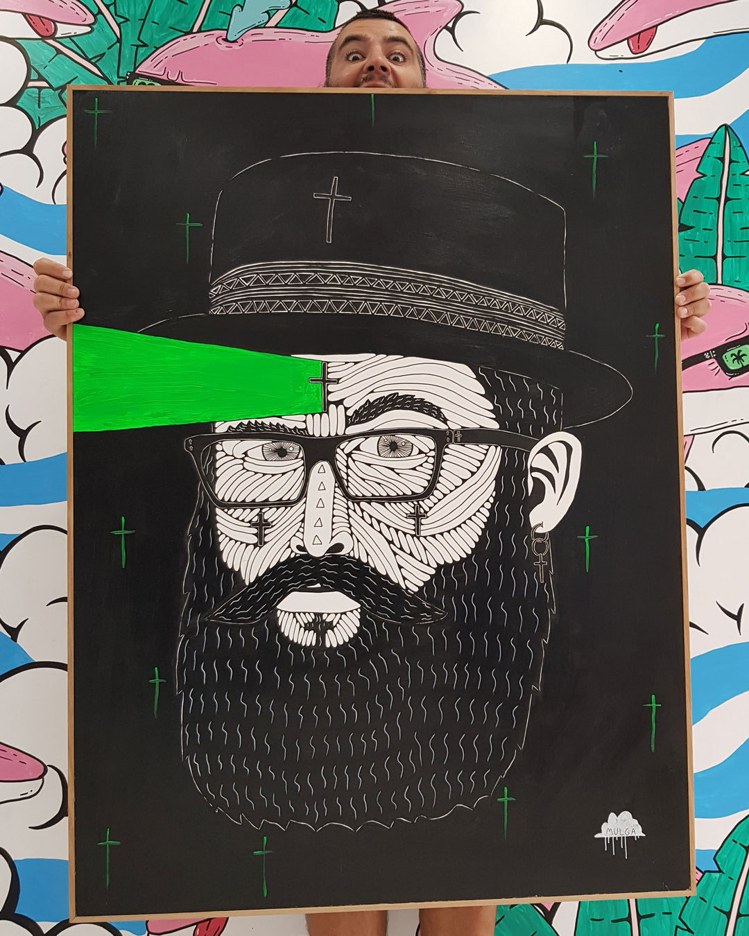 *SOLD* Carlyle Crossbeams - Original Painting