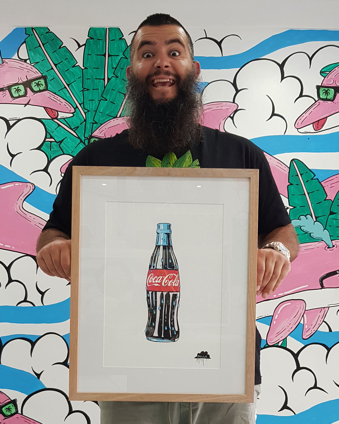 *SOLD* Coke Bottle - Original Painting