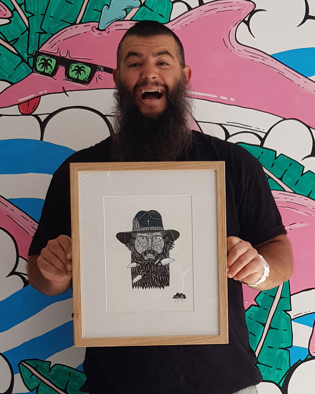 *SOLD* Dodo Beard Daniel - Original Painting