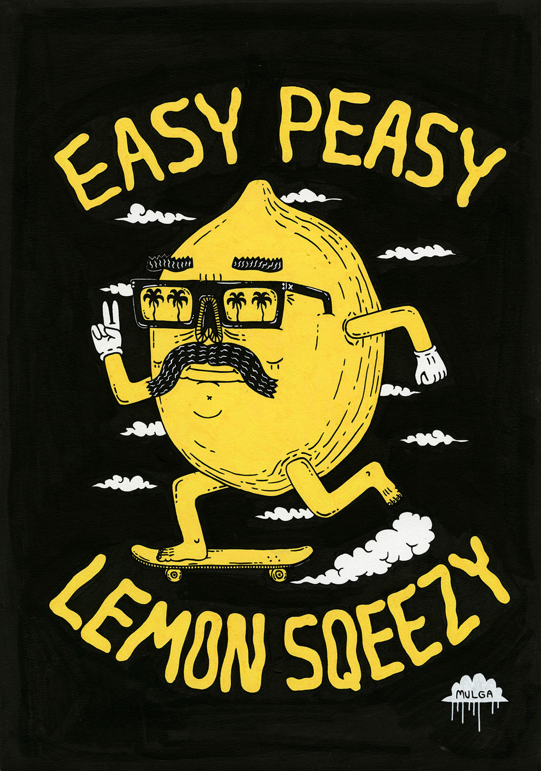 *SOLD* Easy Peasy Lemon Sqeezy - Original Painting