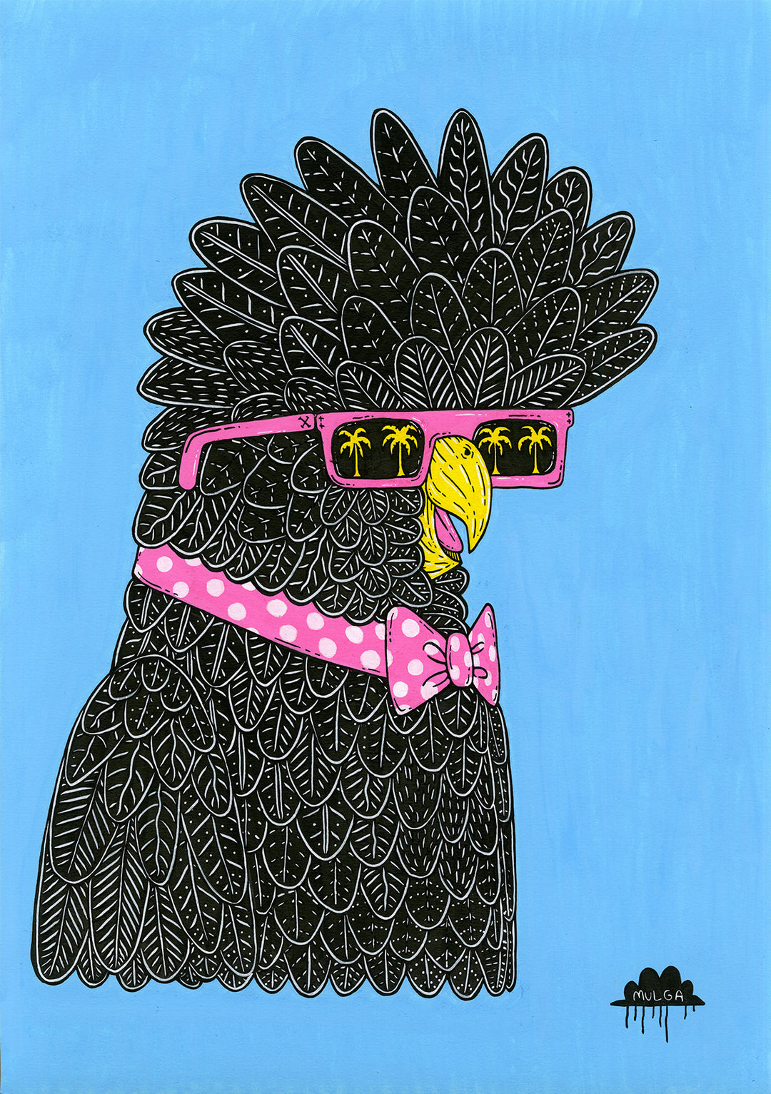 *SOLD* Eberto the Cockie - Original Painting