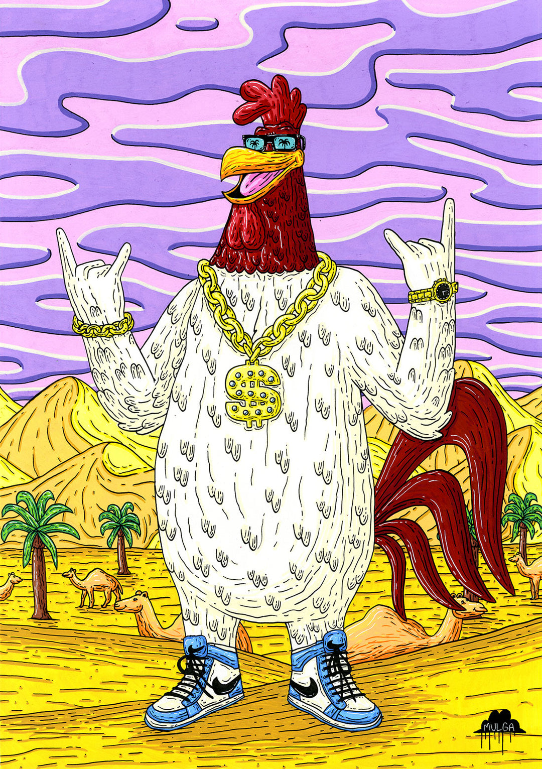 *SOLD* Foghorn Leghorn - Original Painting