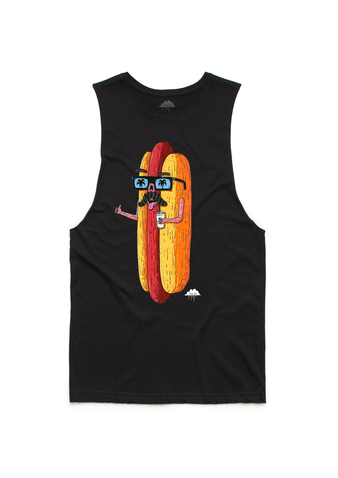 Henry the Hotdog - Men's Tank - Black