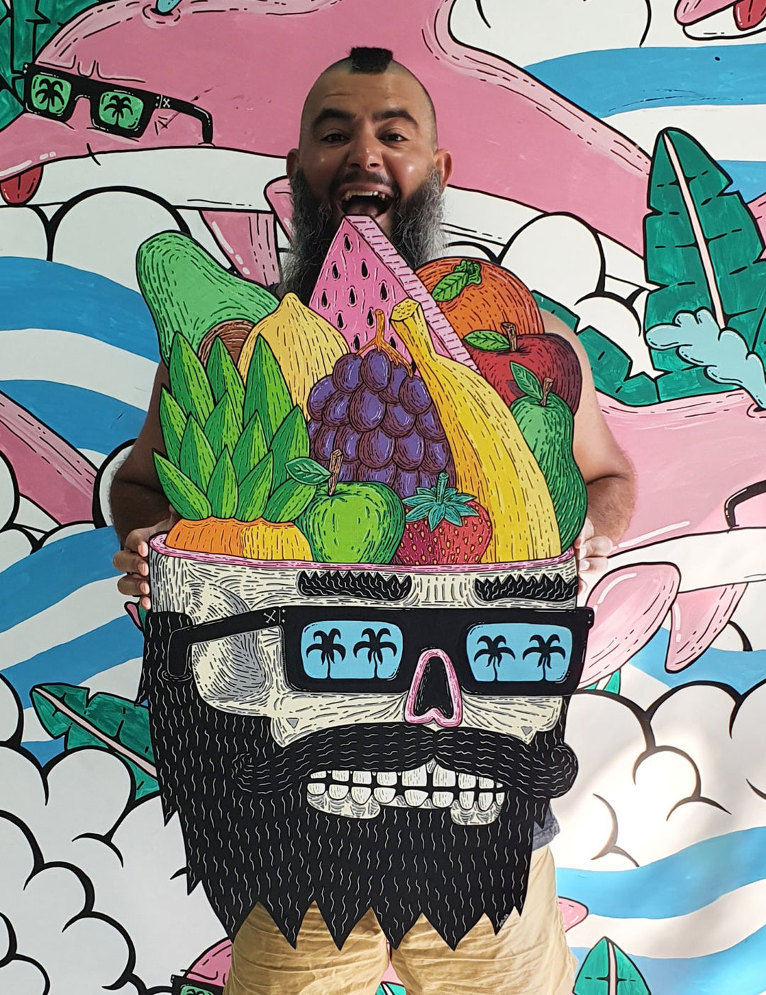 *SOLD* Fruit Brain Brian - Original Painting