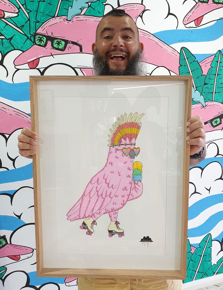 *SOLD* Carlie the Cockie  - Original Painting