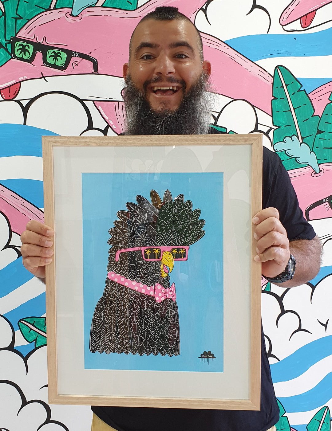 *SOLD* Eberto the Cockie - Original Painting