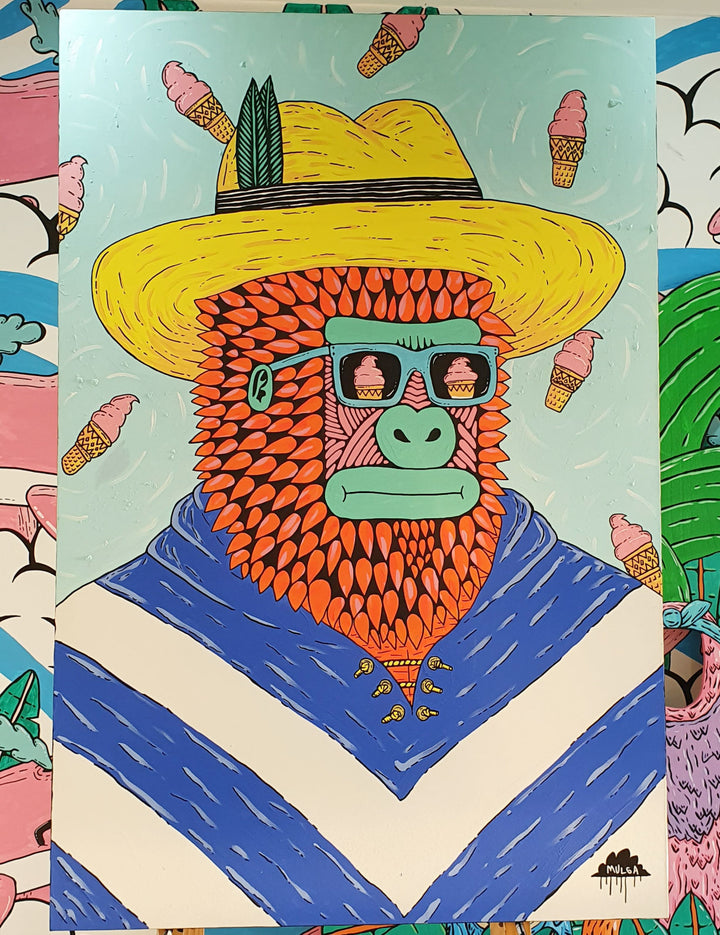 *SOLD* Eduardo Gelato the Third  - Original Painting