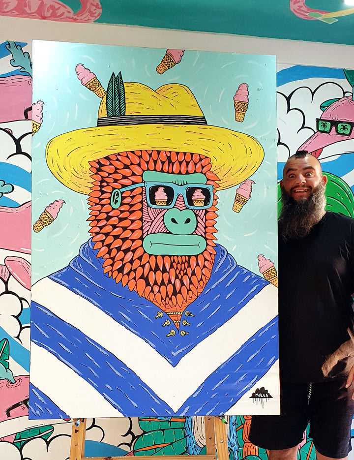 *SOLD* Eduardo Gelato the Third  - Original Painting