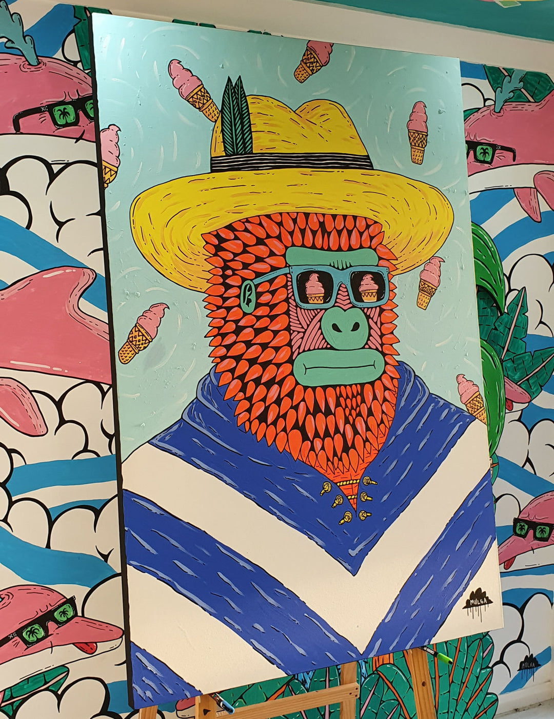 *SOLD* Eduardo Gelato the Third  - Original Painting