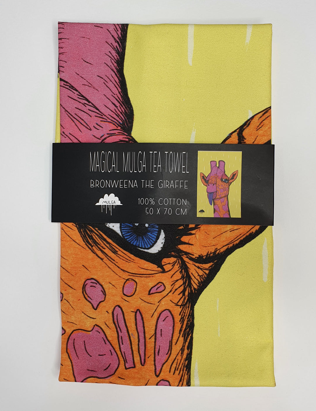 Bronweena the Giraffe - Tea Towel
