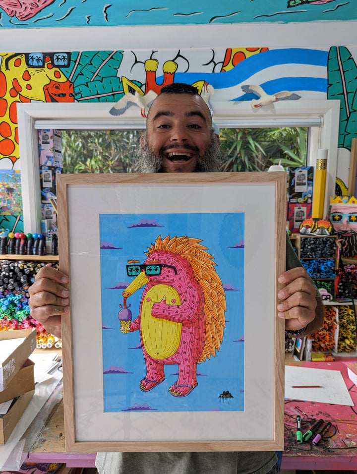 *SOLD* Eric the Echidna - Original Painting