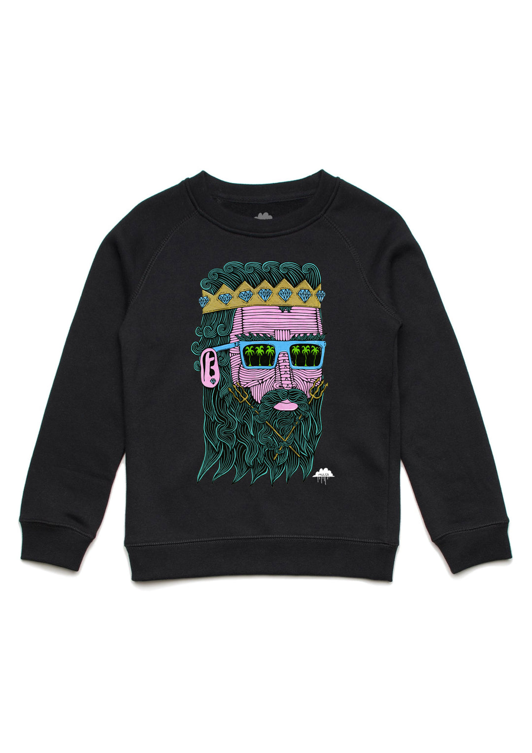 Cortez King of the Sea - Kids Jumper - Black