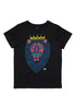 Manfred the Lion - Kids Tee - Black- SIZE 2 ONLY