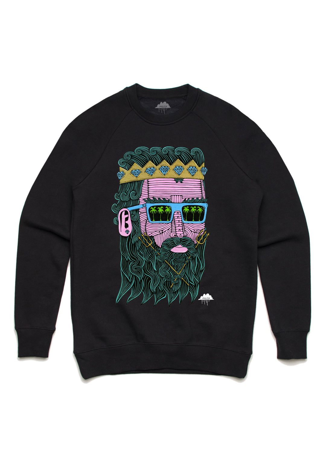 Cortez King of the Sea - Sweater - Black - Adult
