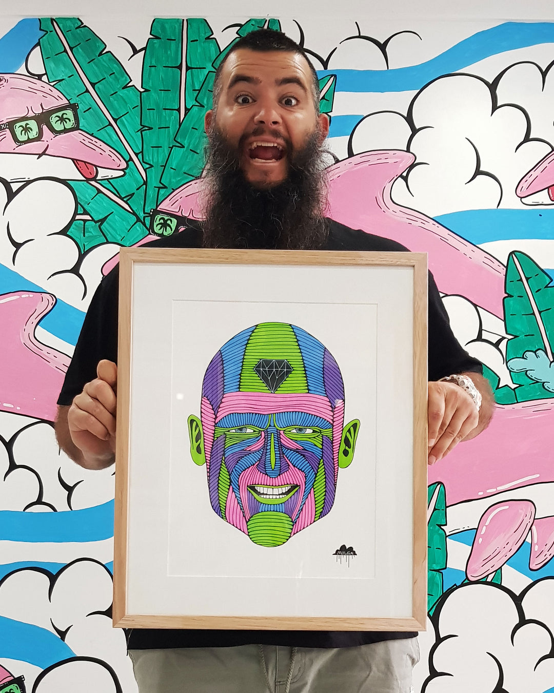 *SOLD* Peter Garrett - Original Painting