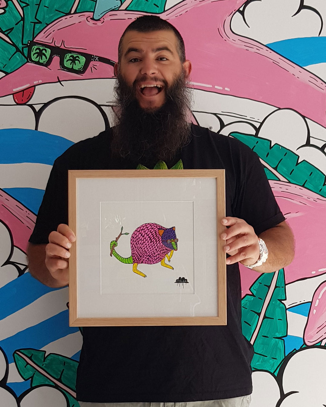 *SOLD* Wally the Woylie - Original Painting