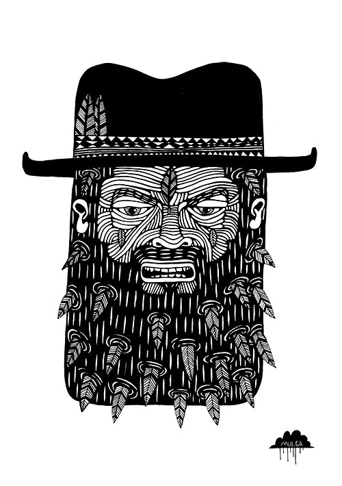 *SOLD* Featherbeard Felix - Original Painting