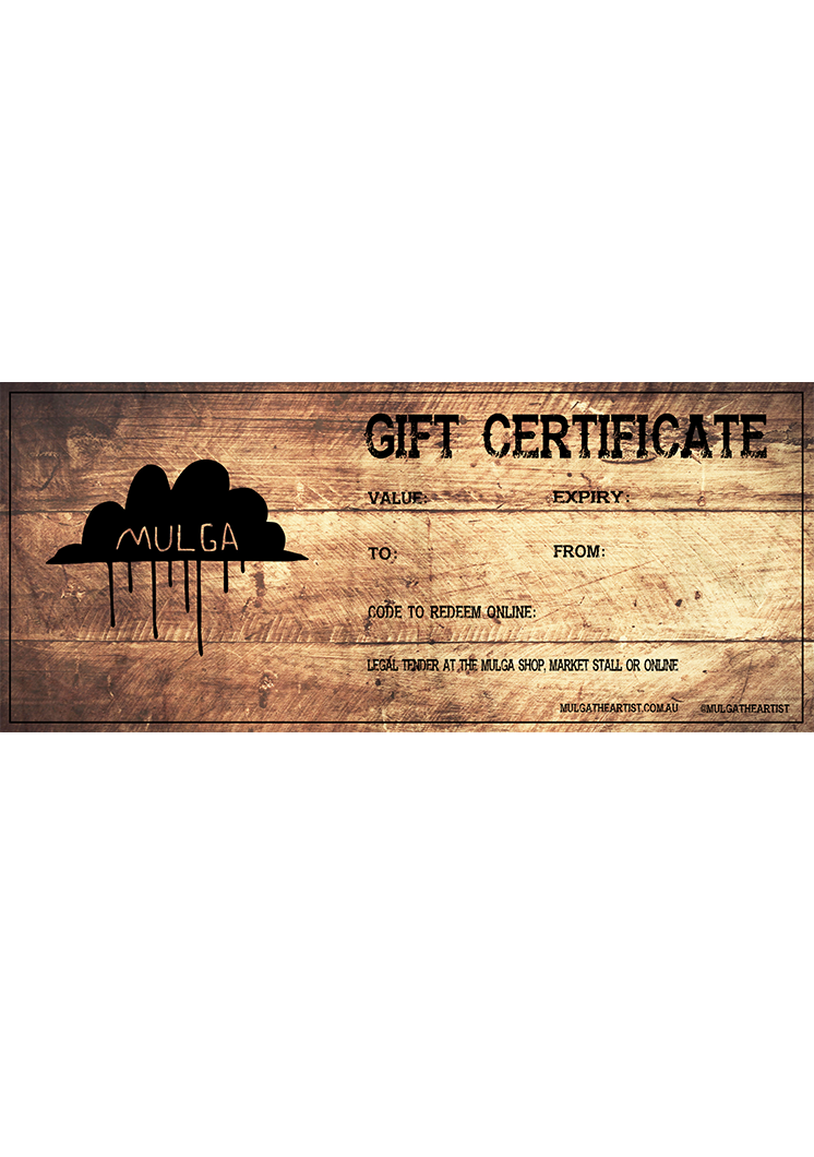 Gift Certificate-Wild West