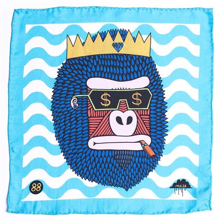 MULGA X 88 POCKET SQUARES