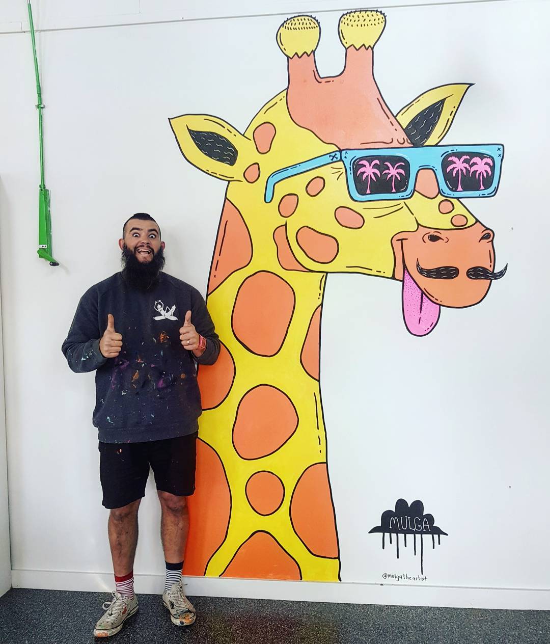 Hayden the Giraffe, The Disability Trust, Miranda, NSW.