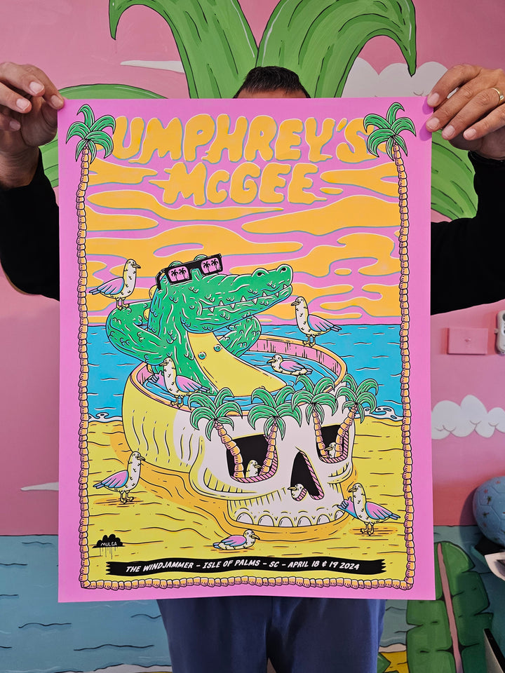 Limited Edition Screen Print - Umphrey's Mcgee Gig Poster