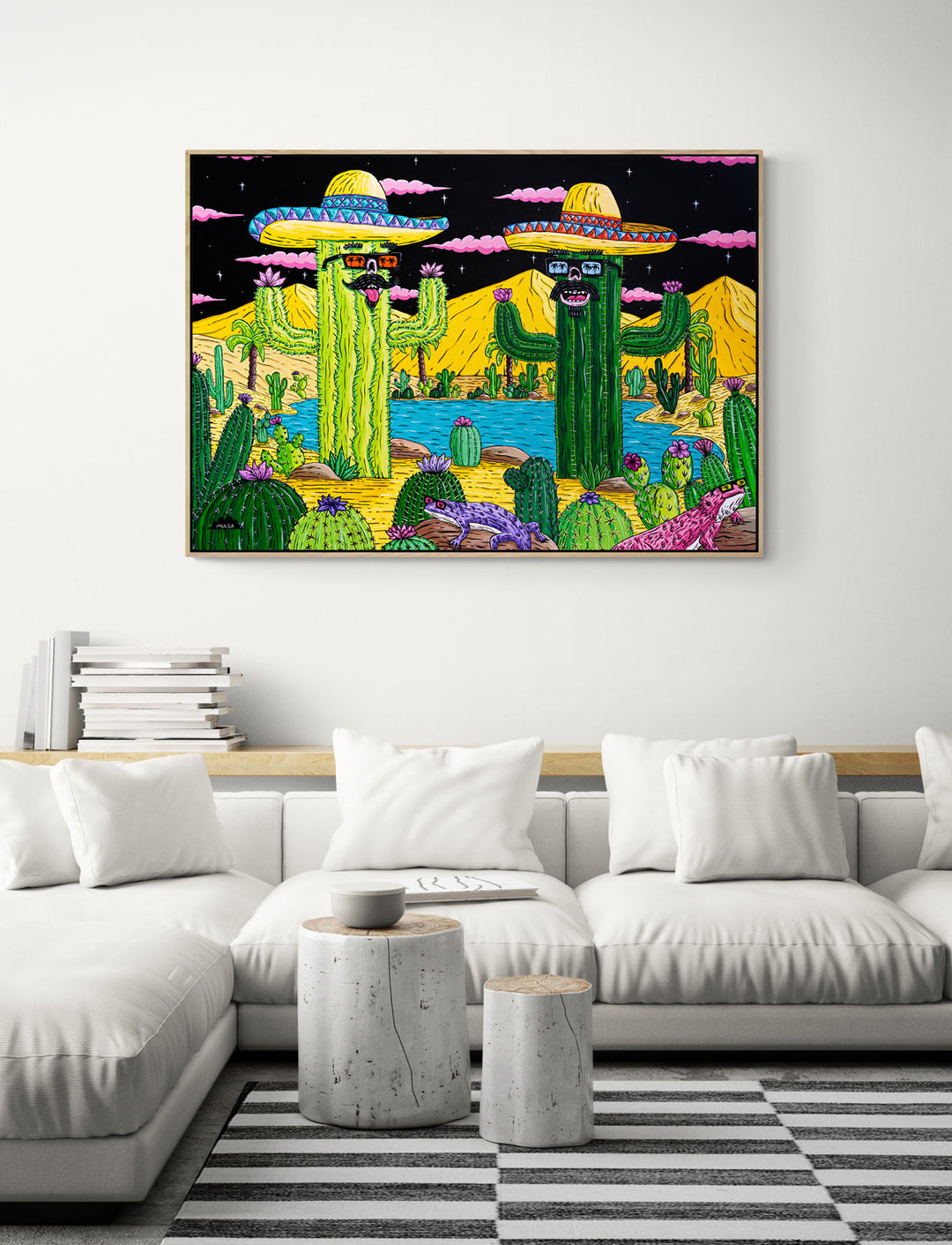 Cactus Brothers - Fine Art Print