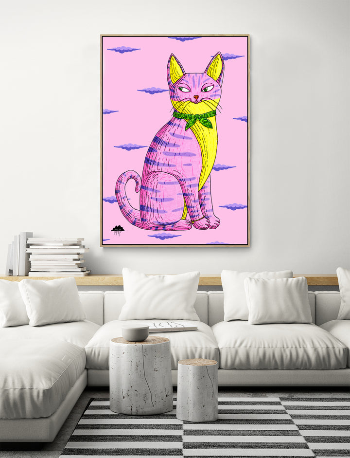 Catrina the Cat - Fine Art Print