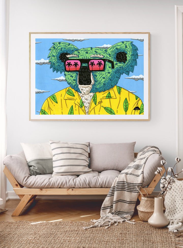 Clark the Koala - Fine Art Print