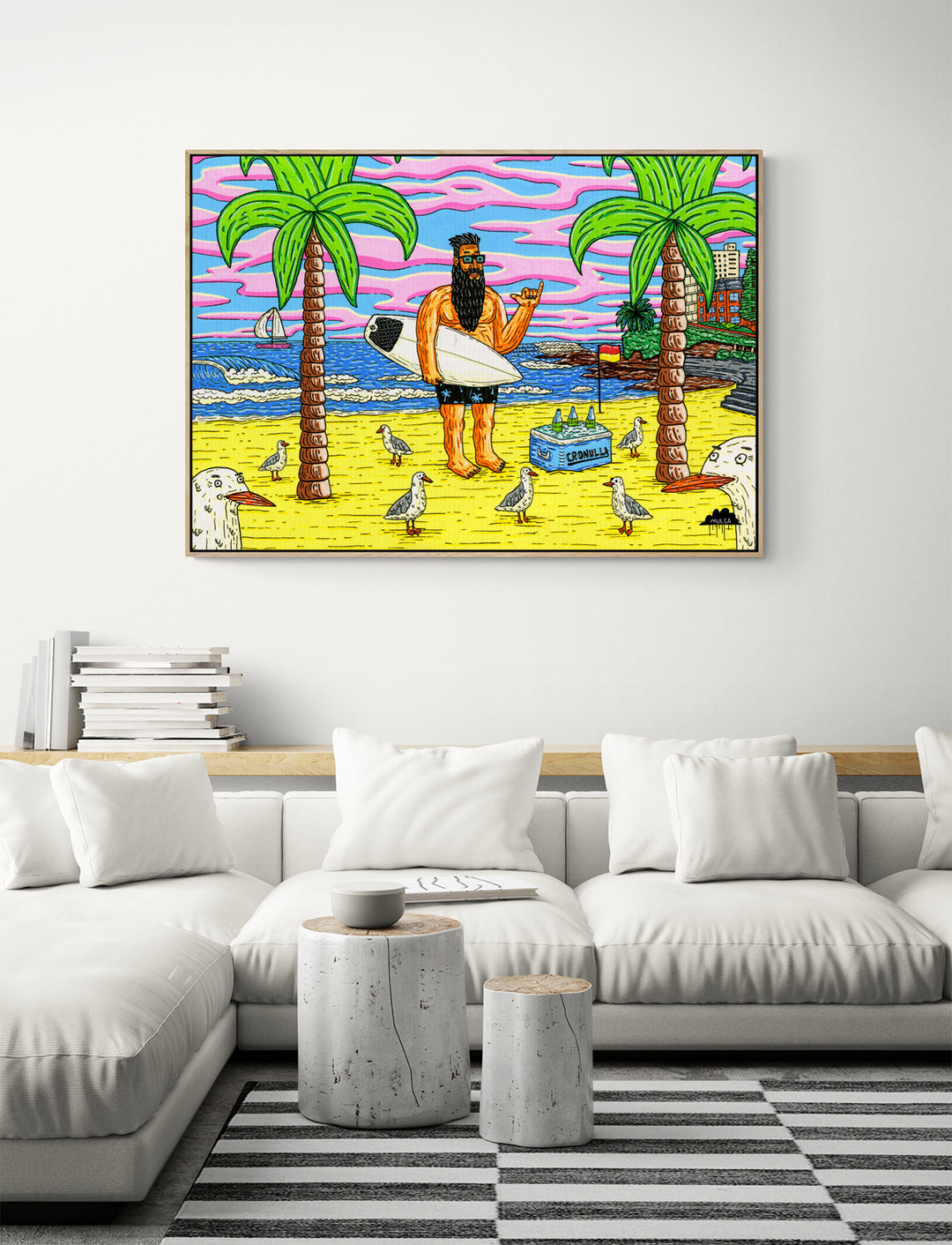 Clifford the King of the Point  - Fine Art Print