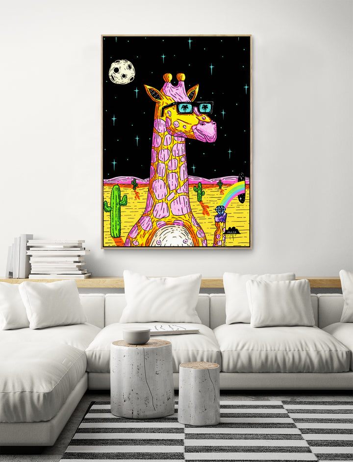 Julius the Giraffe - Fine Art Print