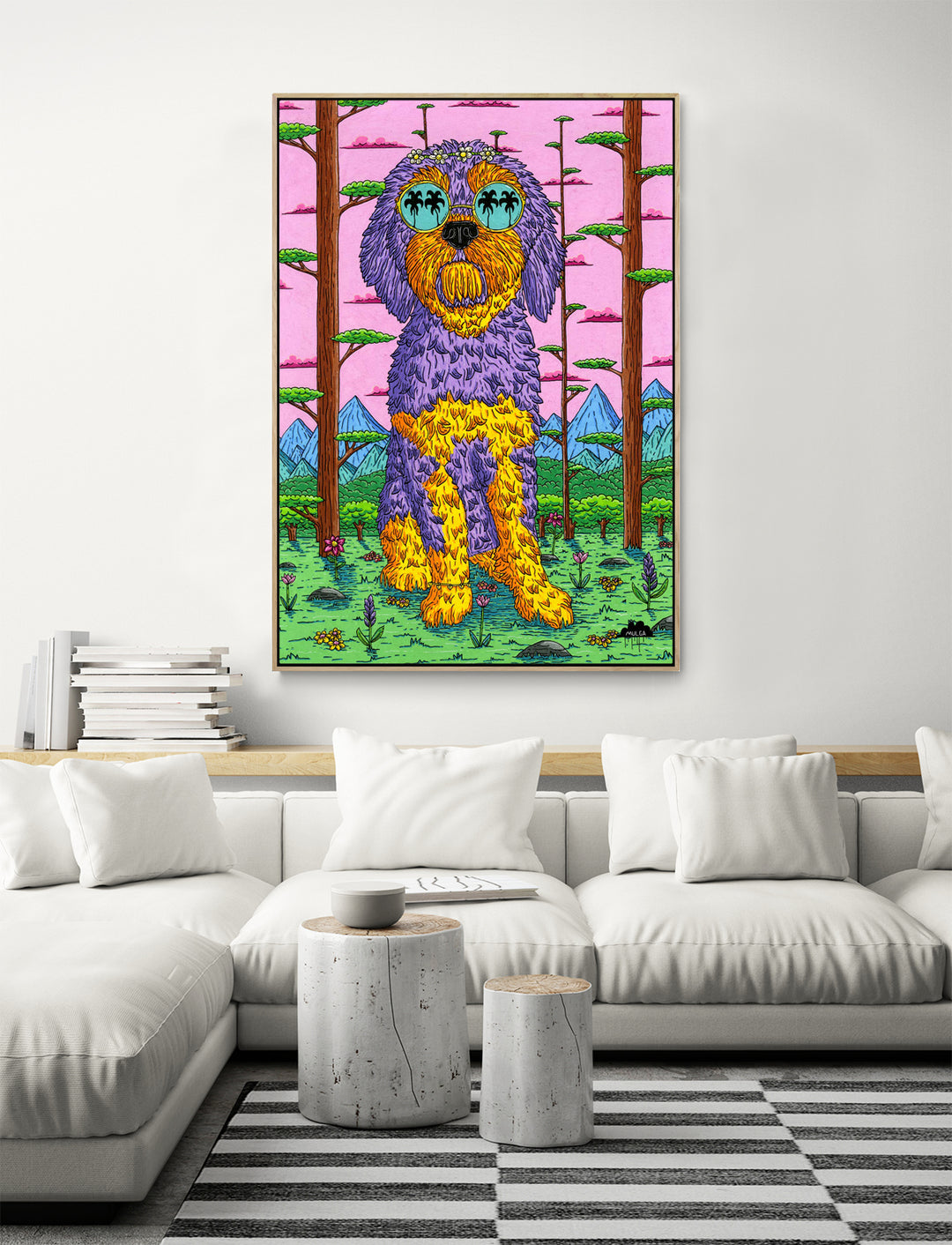 Juno the Doggie - Fine Art Print