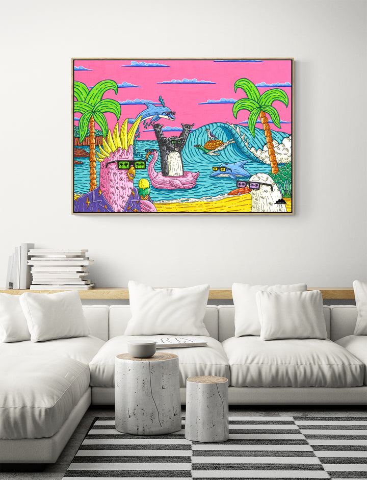 Malabar Beach - Fine Art Print