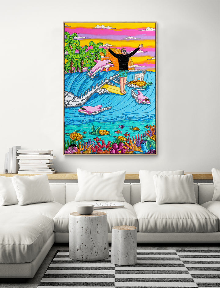 Malibu Joe - Fine Art Print