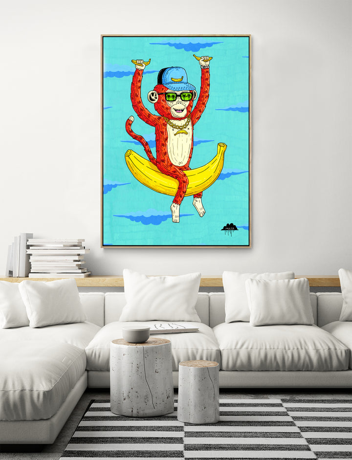 Mango the Monkey - Fine Art Print