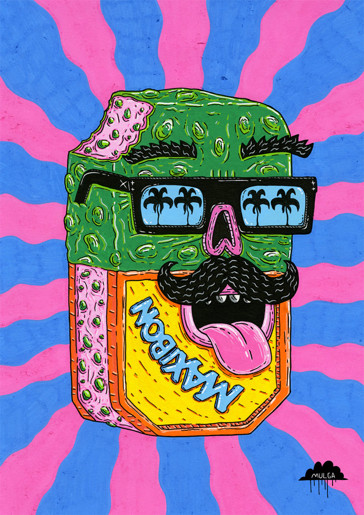 Max the Maxibon - Fine Art Print