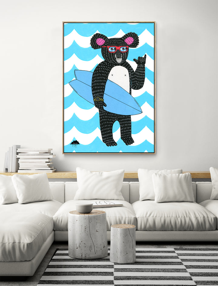 Rod the Rad Koala - Fine Art Print