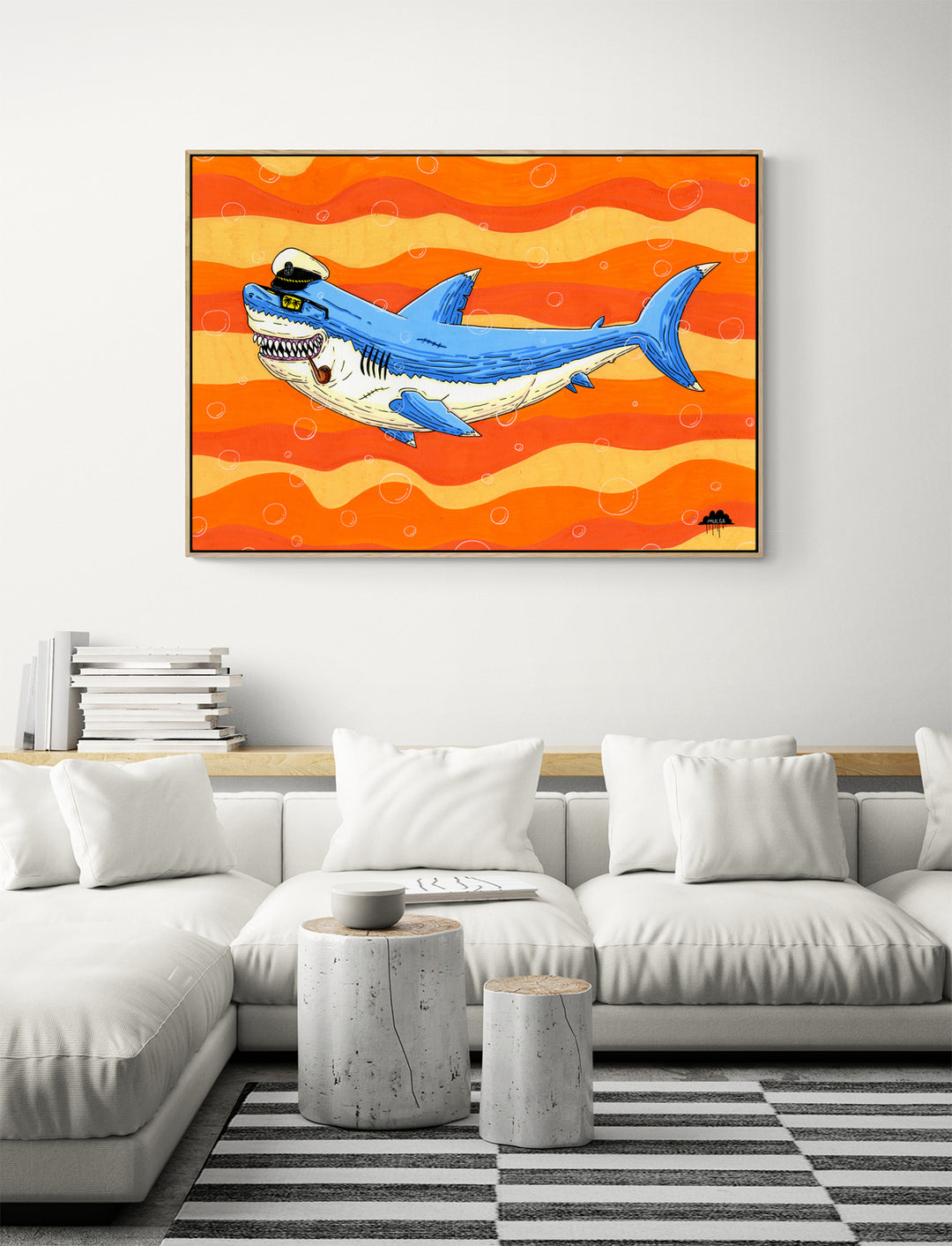 Shamus the Shark - Fine Art Print