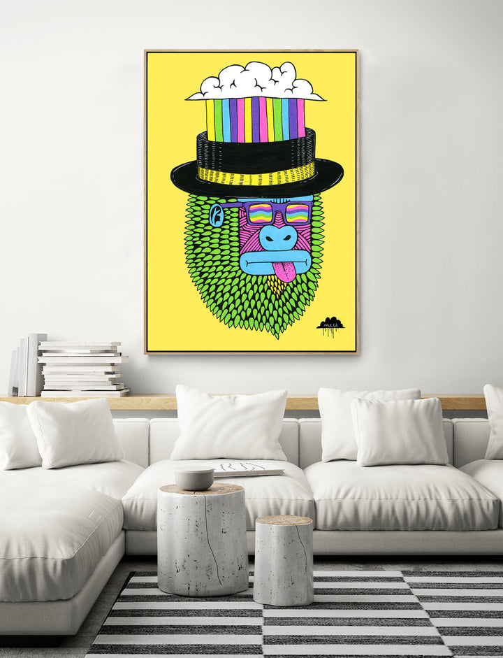 Slurpee Steve the Gorilla - Fine Art Print