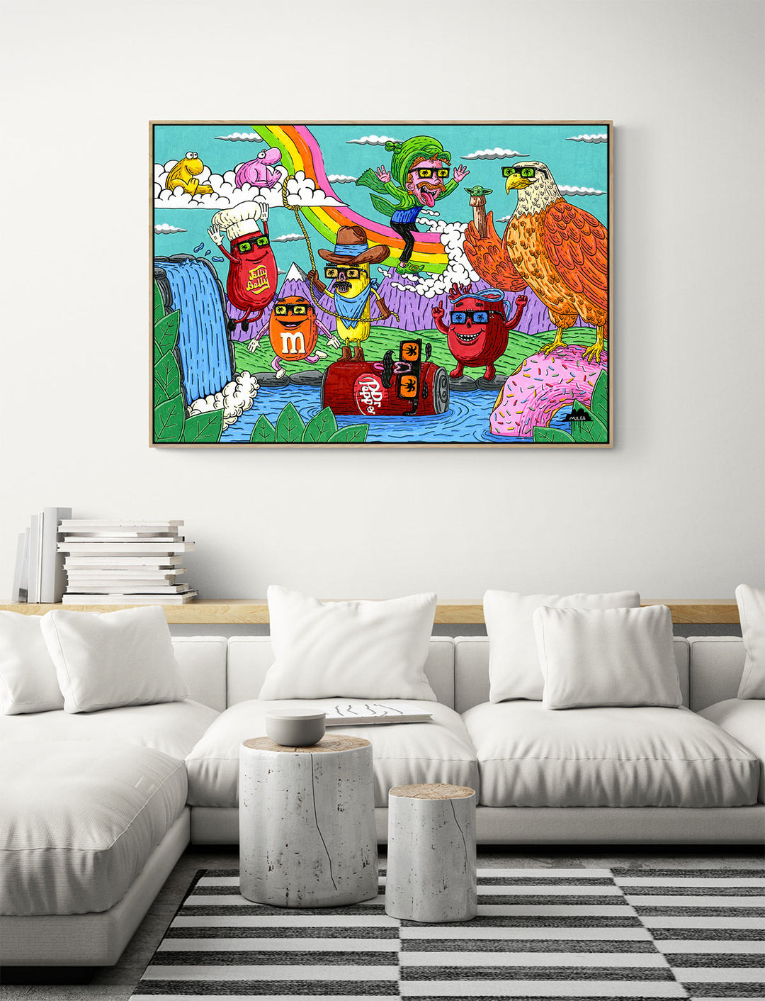 USA Candy Party - Fine Art Print