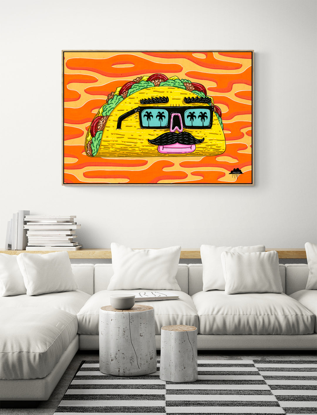 Tony the Taco - Fine Art Print