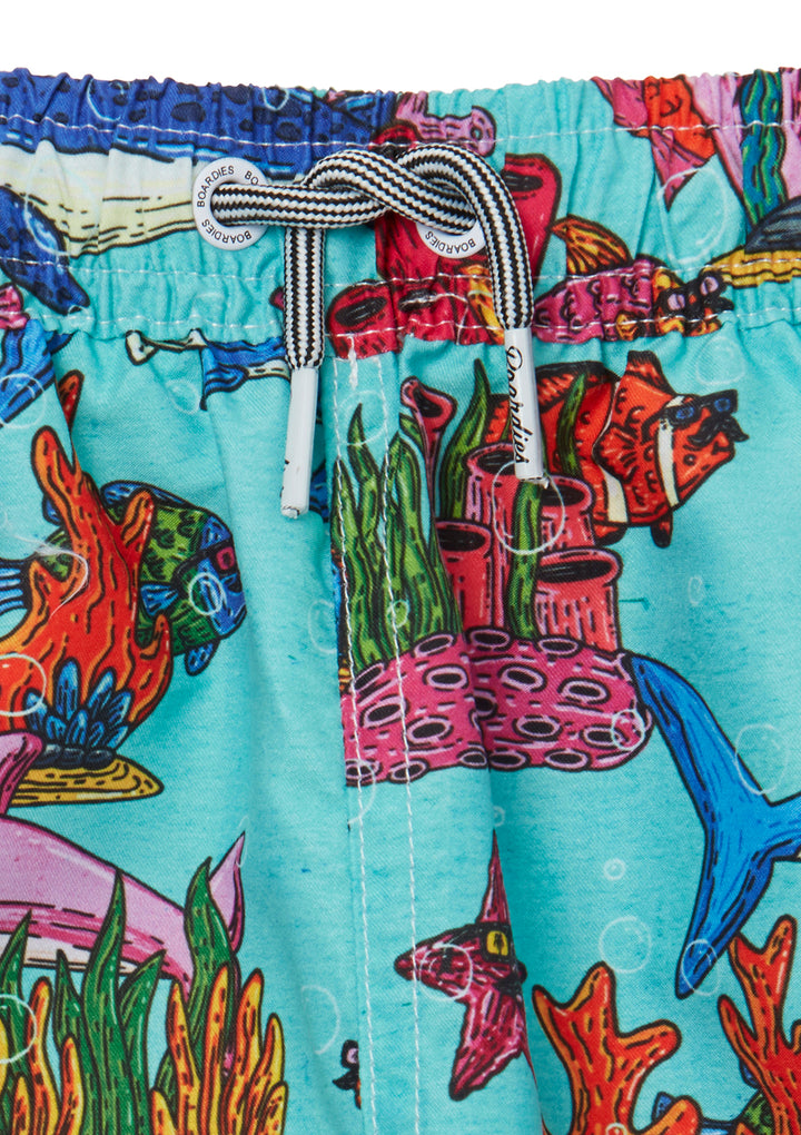 Mulga X Boardies Apparel - Under the Sea - Kids Swim Shorts