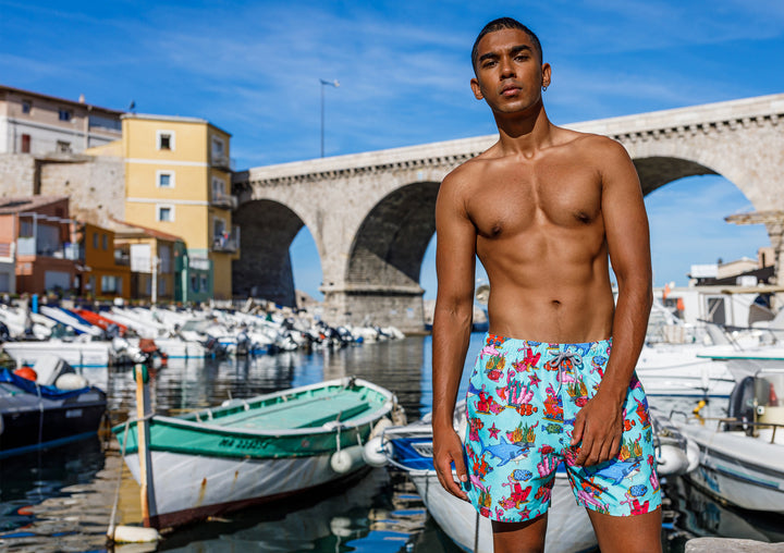 Mulga X Boardies Apparel - Under the Sea  - Mens Swim Shorts