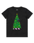 Clarrie the Christmas Tree - Kids Tee - Black