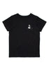 Come on in Shark - Kids Tee - Black - SIZE 2 & 4 ONLY